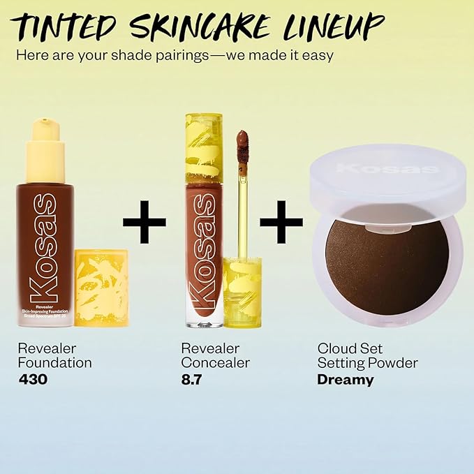 Kosas Revealer Skin-Improving Foundation with SPF 25 Protection