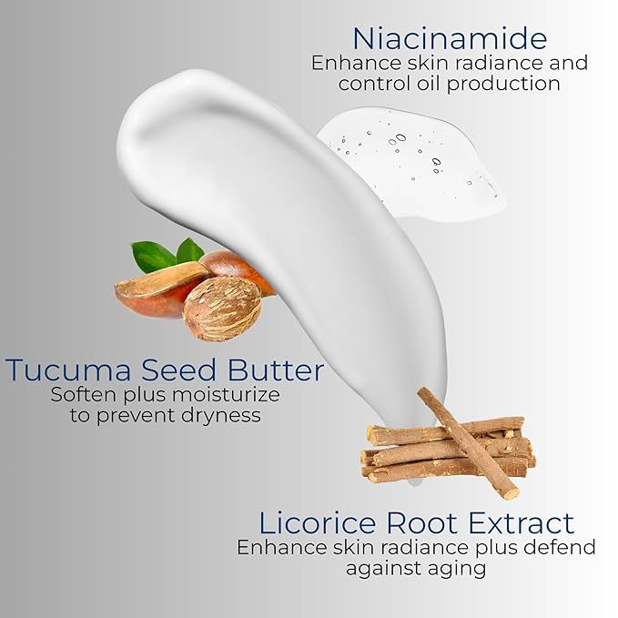 ATWATER Skin Armor Men's Face Moisturizer, Hydrating Anti-Aging Formula with Niacinamide and Licorice Root for All Skin Types - 3.4 oz (2-Pack)