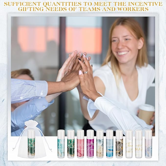 50 Sets Inspirational Lip Balm Gifts