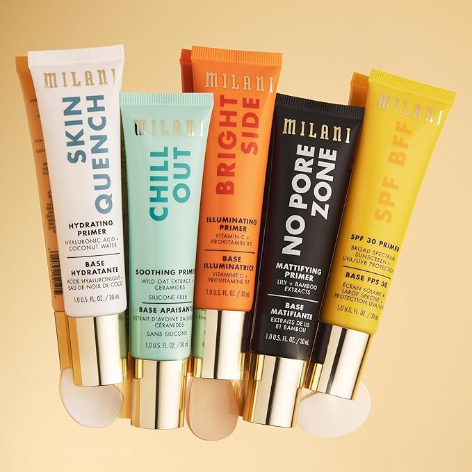 Milani Face Primer for Makeup (Brightening & Illuminating, Fl. Oz)