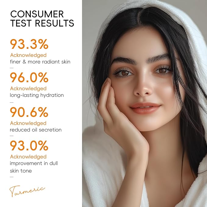 Skin Care Set, Turmeric Vitamin C Skincare 7PCS - Skin Care for Women, Facial Skin Care Routine Set Kit, Dark Spot Remover for Face, Reduce Acne, Gifts Sets