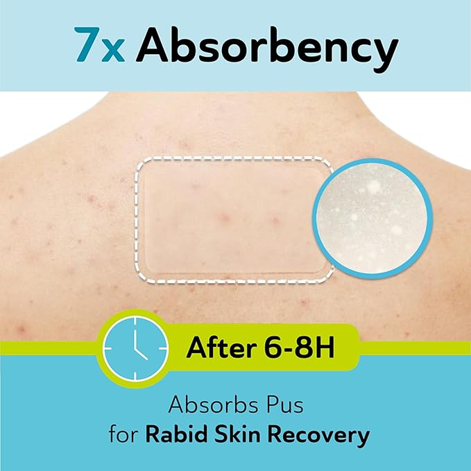 Large Pimple Patches for Face - Hydrocolloid Nose, Chin, and Forehead Acne Patches for Full Face Coverage - Big Acne Patches for Large Blemish - Day & Night Use (Intensive-XL/10 Dots)