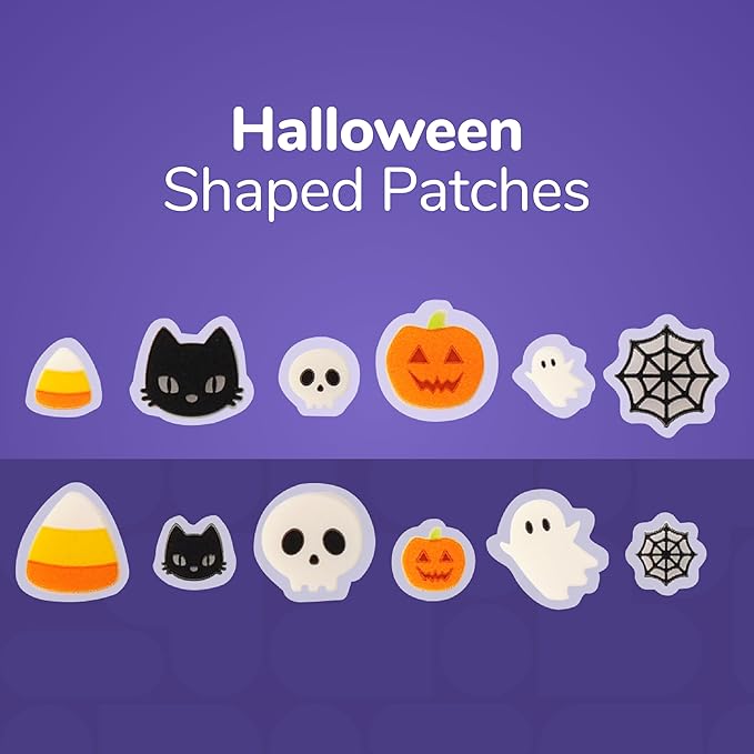 BioSwiss Pimple Patches, Halloween Acne Patch for Zits and Blemishes, Hydrocolloid Spot Stickers for Face and Skin, 72 Count