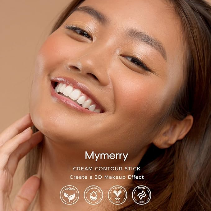 2Pcs Contour Stick Makeup,Cream Blush for Cheeks, Contour Stick