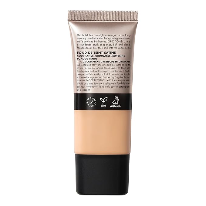 e.l.f. Soft Glam Foundation, Medium Coverage, Long-Lasting & Light Cool