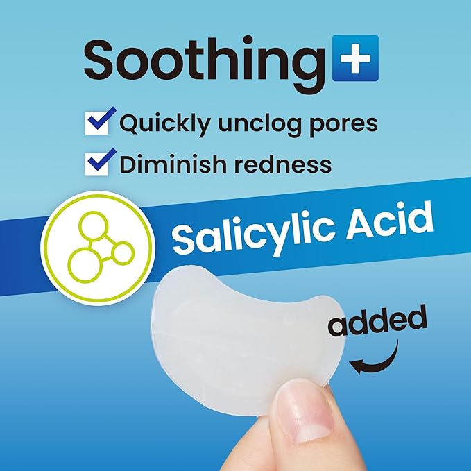 Large Pimple Patches for Nose Chin and Forehead Pores Breakout and Spot Treatment - Acne Patches for Face Hydrocolloid Acne Patches Zit Patches for Face Big Pimple Patches - 16 Patches XL