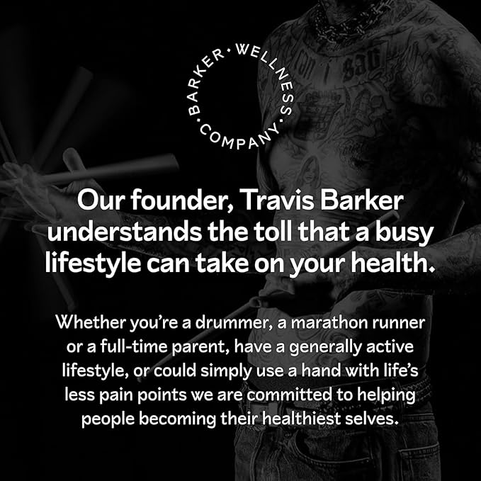 Barker Wellness Muscle Therapy Balm|Soothe Joint and Muscles, Natural Relaxation with Added Antioxidants and Moisturizer|All-Natural Vegan Cruelty-Free