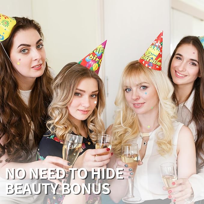 Pimple Patches for Face, Colorful Hydrocolloid Acne Patches for Covering Zits and Blemishes, 3 Sizes of Ultra-Thin Spot Patch for All Skin Types(200 Counts)