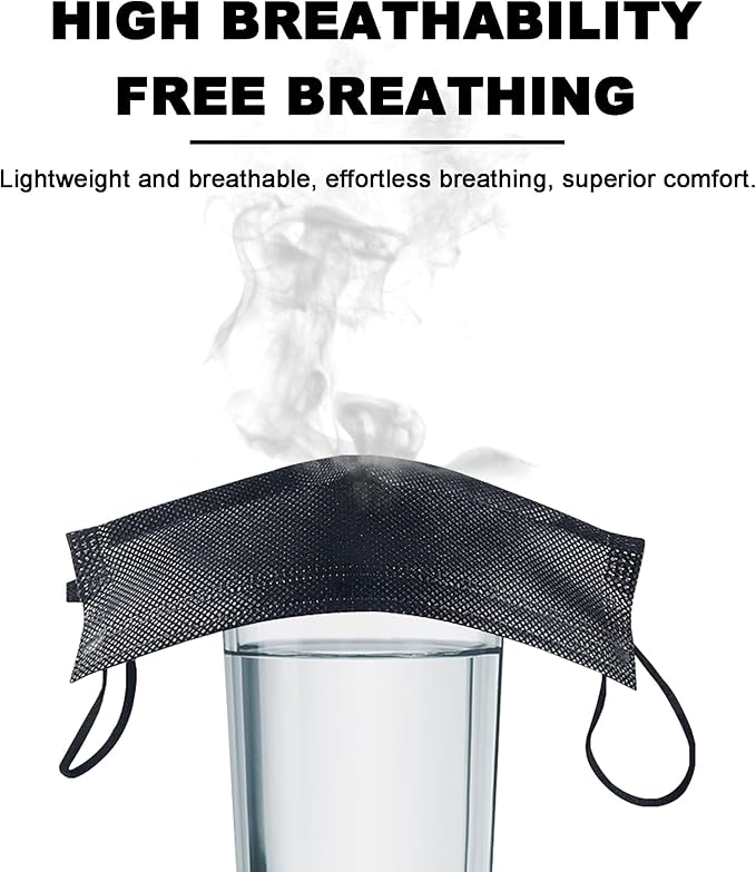 Disposable Face Masks, 100PCS 3 Ply Protection Mask