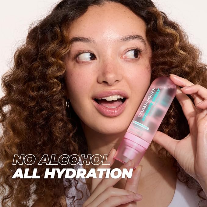 Vitamasques Hydrating Toner for Face - Facial Toner with Niacinamide - Instant Refreshment & Lasting Hydration - 3.38 Fl Oz