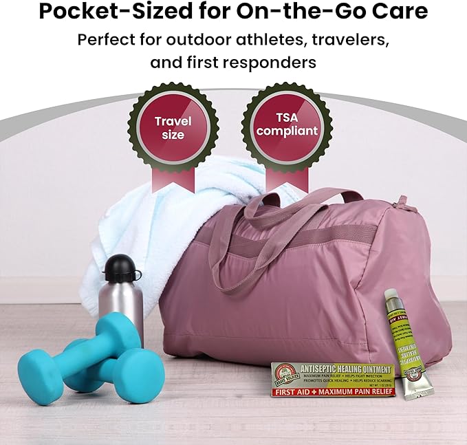 Brave Soldier Antiseptic Healing Ointment - Best Wound Care & Skin Repair Cream with Tea Tree Oil - First Aid Supplies for Burns, Wounds & More, 1 Ounce