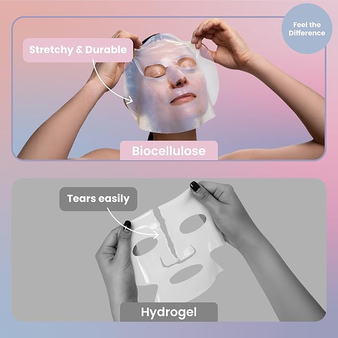 Body Restore Natural Collagen Face Mask 12 Pack – Korean Skin Care Sheet Mask with Fermented Coconut Water – Birthday Gifts for Women & Men, Support Deep Moisture, Dry Skin, Clean Beauty - Variety