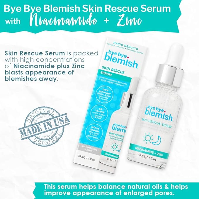 Bye Bye Blemish Skin Rescue Niacinamide Serum
