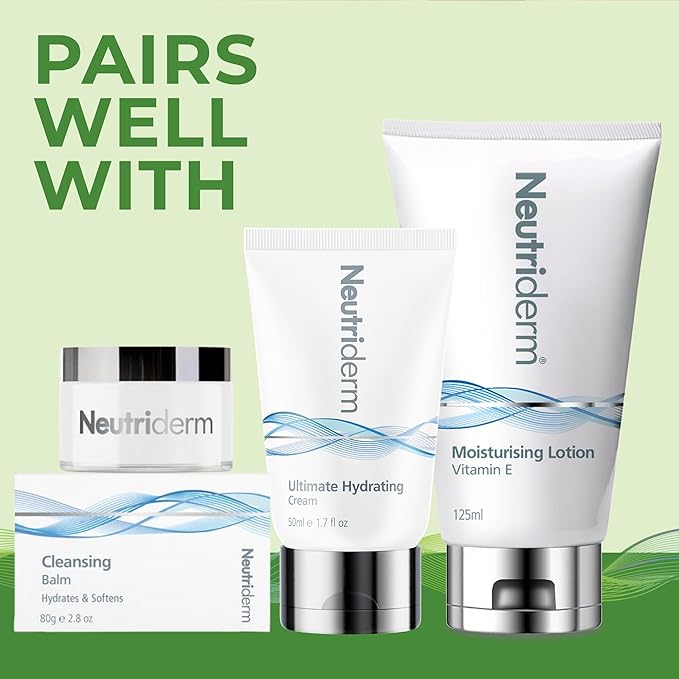 NEUTRIDERM Detox Gentle Exfoliating Face Wash – Glycolic Acid Gel Cleanser for Acne-Prone, Oily & Combination Skin – Deep Cleanser, Pore Refining, Waterproof Makeup Remover – 120ml (4.1 fl oz)