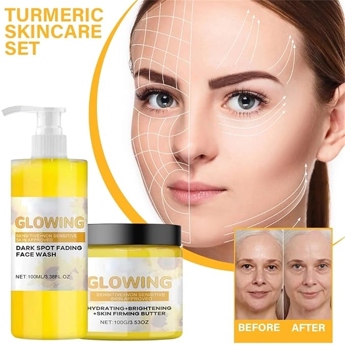 Turmeric Glow Combo Skincare Set, Turmeric