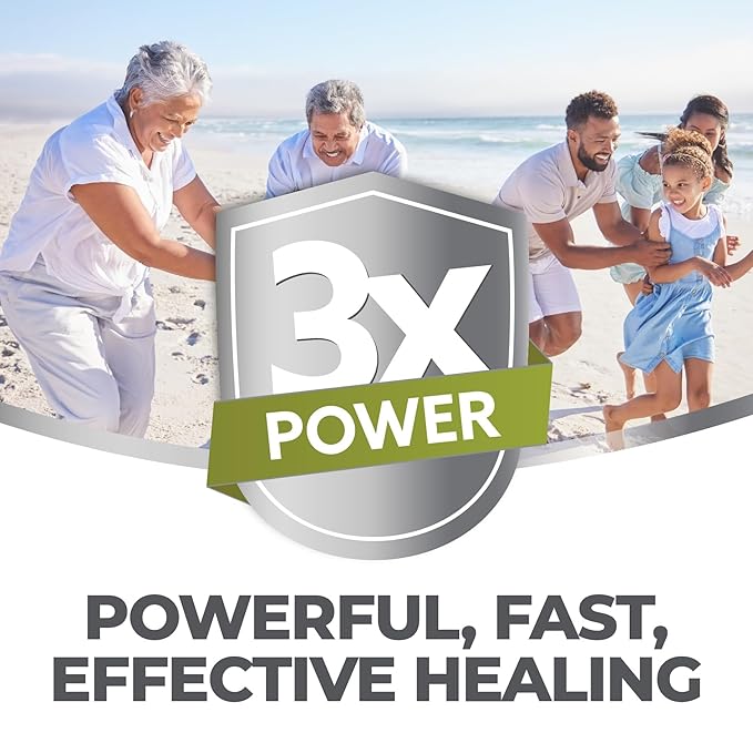 terrasil Foot Ulcer Cream & Sore Relief, Natural Relief & Fast Soothing Treatment, Cream for Ulcers, Foot Ulcers & Sores. 3X Action (3oz)