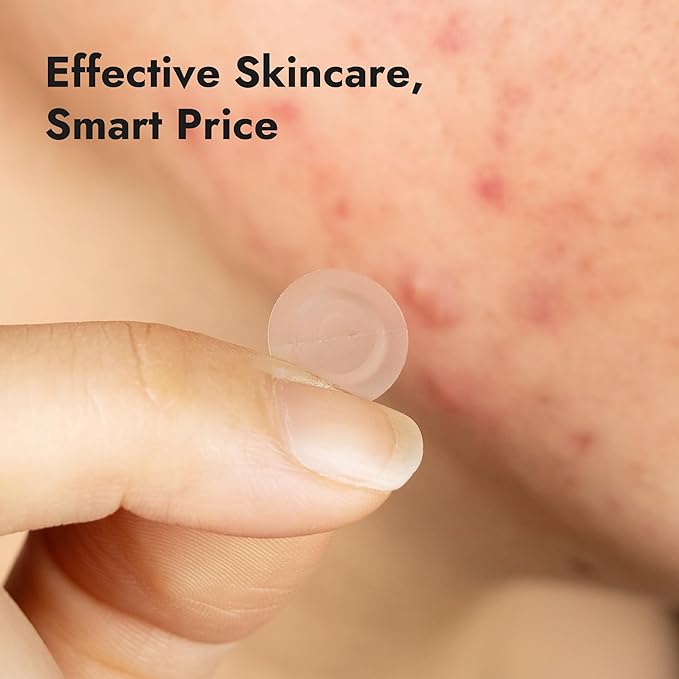 Epielle Over-Zit Acne Clear Patches 138 Count, Hydrocolloid Acne Pimple Patch for Covering Zits and Blemishes