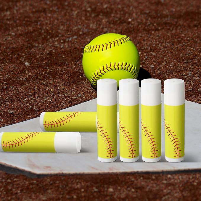 24 Pcs Softball Lip Balm Softball Supplies