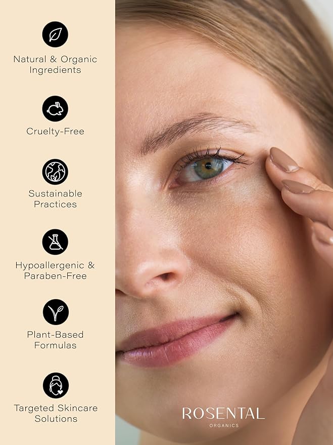 Organics Vitamin C Serum with Caffeine (30ml) – Hydrating Face Serum for Dark Spots, Acne Scars, Wrinkles – Brightening & Anti-Aging Facial Care – Natural Cosmetics – Made in Germany