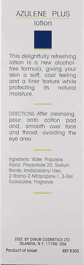 AZULENE PLUS Lotion for dry/sensitive skin 4 fl. oz. 120 ml