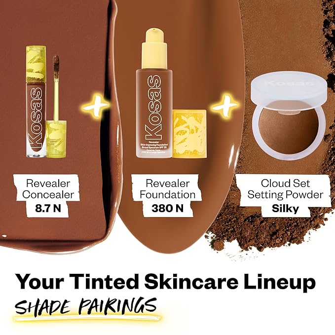 Kosas Revealer Concealer - Medium Coverage Makeup with 8.7 N)