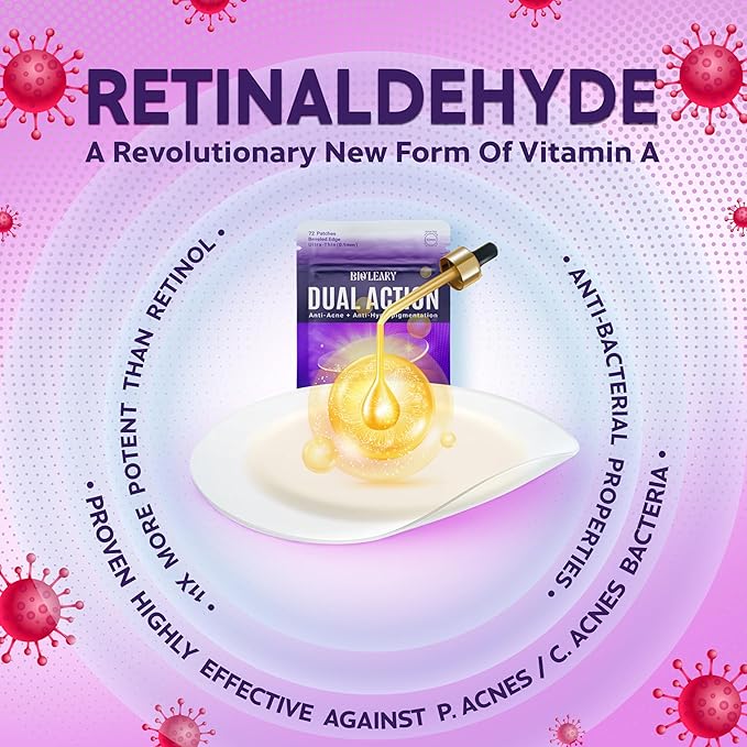 FSA HSA Acne Treatment | Anti-Bacterial Pimple Patches | Fast Acne Drying Treatment | Dual Action Acne Patch | Hydrocolloid Spot Cover | Zit Stickers | Korean Healing Dots | Soothing | 72 Counts |