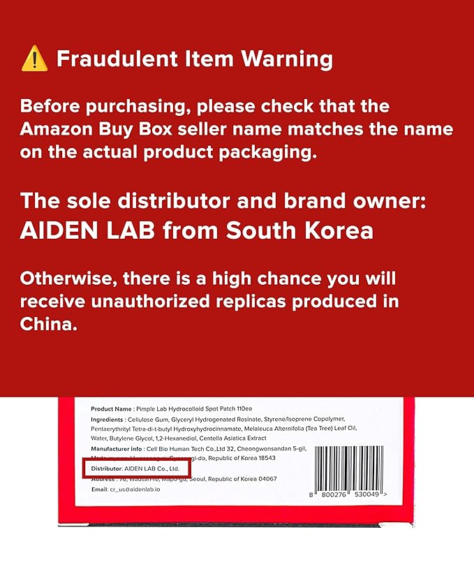 Zit Patches for Face - Invisible Spot Clear Pimple Patches - Fast Acting Thin Hydrocolloid Acne Dots Breakouts Treatment - Stickers Blemish Cover for Makeup Tea Tree, CICA, Madecassoside Waterproof