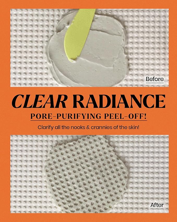 LINDSAY Vitamin Modeling Mask Cup Pack - Korean Skin Care Face Mask Modeling Pack – Single-Use Soothing Moisturizing Face Mask w/Spatula Spoon – Spa Facial Peel-off Mask (6 ea, 0.36 lb)