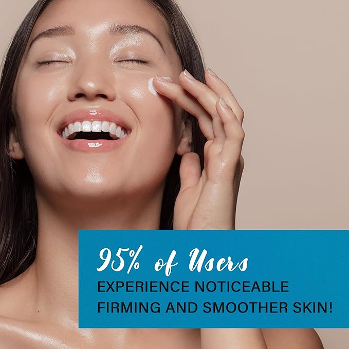 Tighten and Lift Neck Cream: Instant Face Lift Cream - 6-in-1 Anti-Aging Face Moisturizer for Anti-Wrinkle, Firm - Collagen, Retinol, Peptides & Hyaluronic Acid Neck Firming Cream for Skin Care