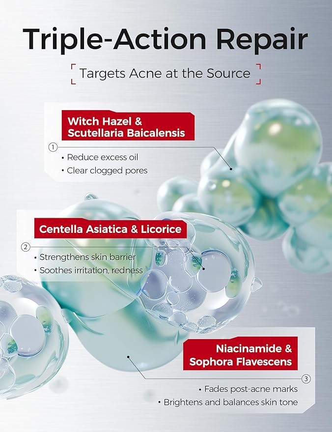 Salicylic Acid Acne Serum – Anti Acne Face Serum with 2% Salicylic Acid, Niacinamide, Centella & PHA – Pore Minimizer, Oil Control, Dark Spot Treatment, Single-Use Vials, 1 Fl.oz