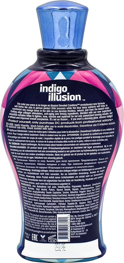 Devoted Creations Indigo Illusion Dark Tanning Lotion 12.25 oz