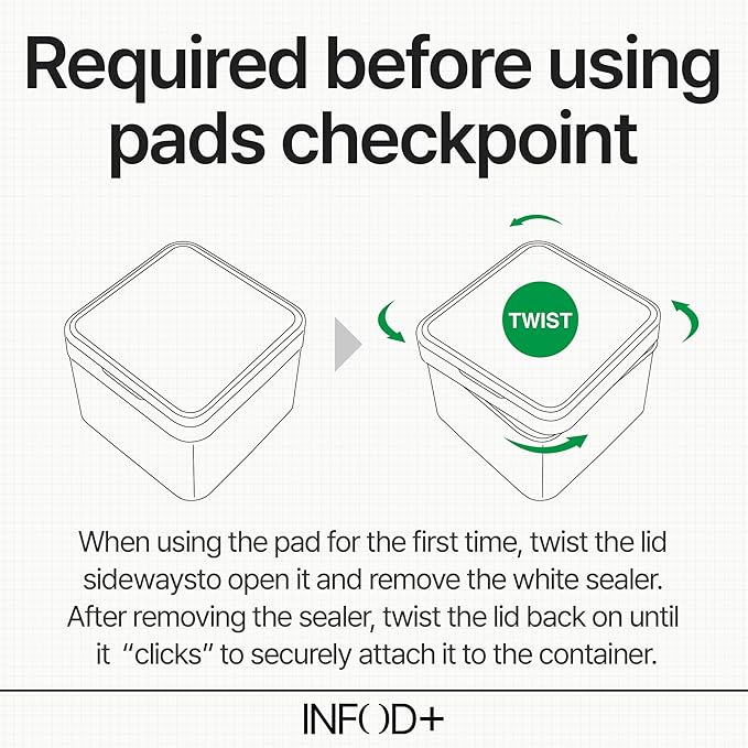 INFODPLUS HydroVita Gel Pad 70 Pads – Exosome & Ceramide Complex | Hydrating, Pore Care, Blackhead & Sebum Control, Soothing Toner Pads