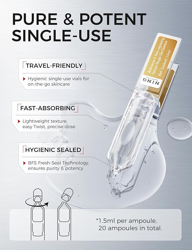 Salicylic Acid Acne Serum – Anti Acne Face Serum with 2% Salicylic Acid, Niacinamide, Centella & PHA – Pore Minimizer, Oil Control, Dark Spot Treatment, Single-Use Vials, 1 Fl.oz