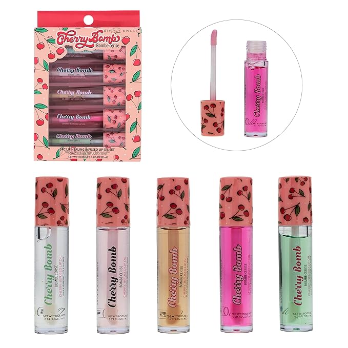 Expressions 5pc Lip Oil Set -