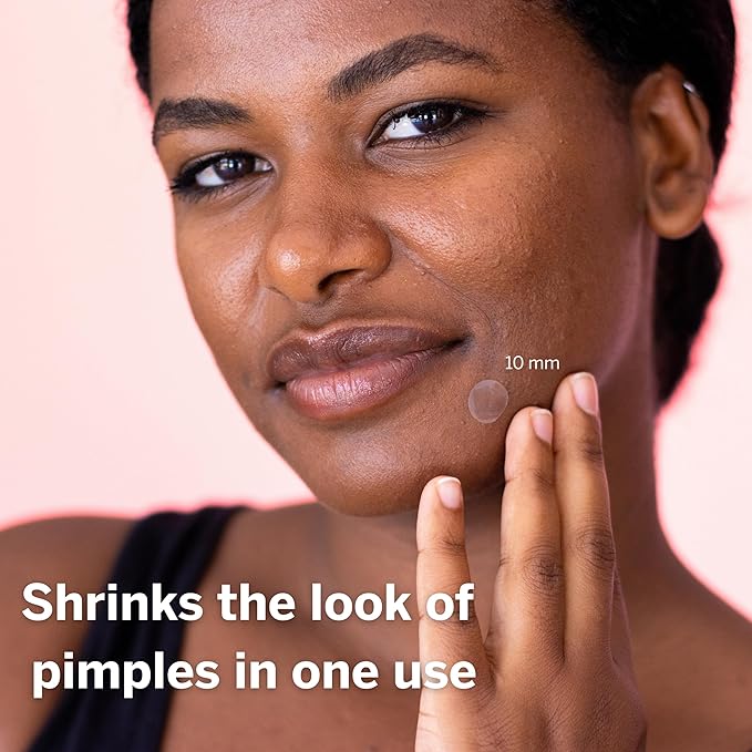 Dot Pimple Zit Patches for Face – Dermatologist Recommended & Ranked 1 for Most Effective Blemish Support – All Natural Hydrocolloid Acne Stickers with Vitamin C & Salicylic Acid (10 mm, 80 ct)