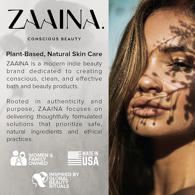ZAAINA Extra Glow Face Serum – Hydrating Face Oil for Dry, Dull & Sensitive Skin – Lightweight Moisturizer & Natural Primer for Makeup – With Rosehip Oil, Pumpkin Seed & Vitamin E – 1oz Bottle