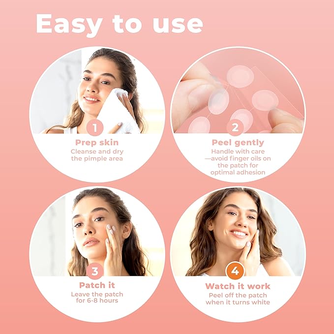 Micro Needle Pimple Patch (18 Pack) - Hydrocolloid Micropoint Pimple Patch For Acne & Pimples, Eliminate Pimples Overnight, Microdart Patch, Micro Dart Pimple Patches