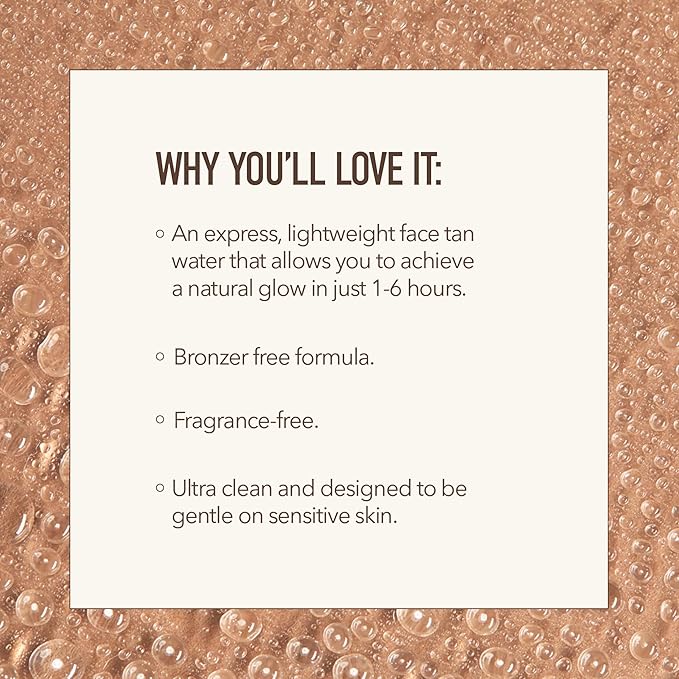 Nuda CloudMist Express Face Tan Water, Lightweight Transfer-Resistant Self Tanning Mist, Infused with Hyaluronic Acid, Cucumber and Green Tea Extract, Bronzer Free, Vegan, Fragrance Free, 2.5 Fl Oz