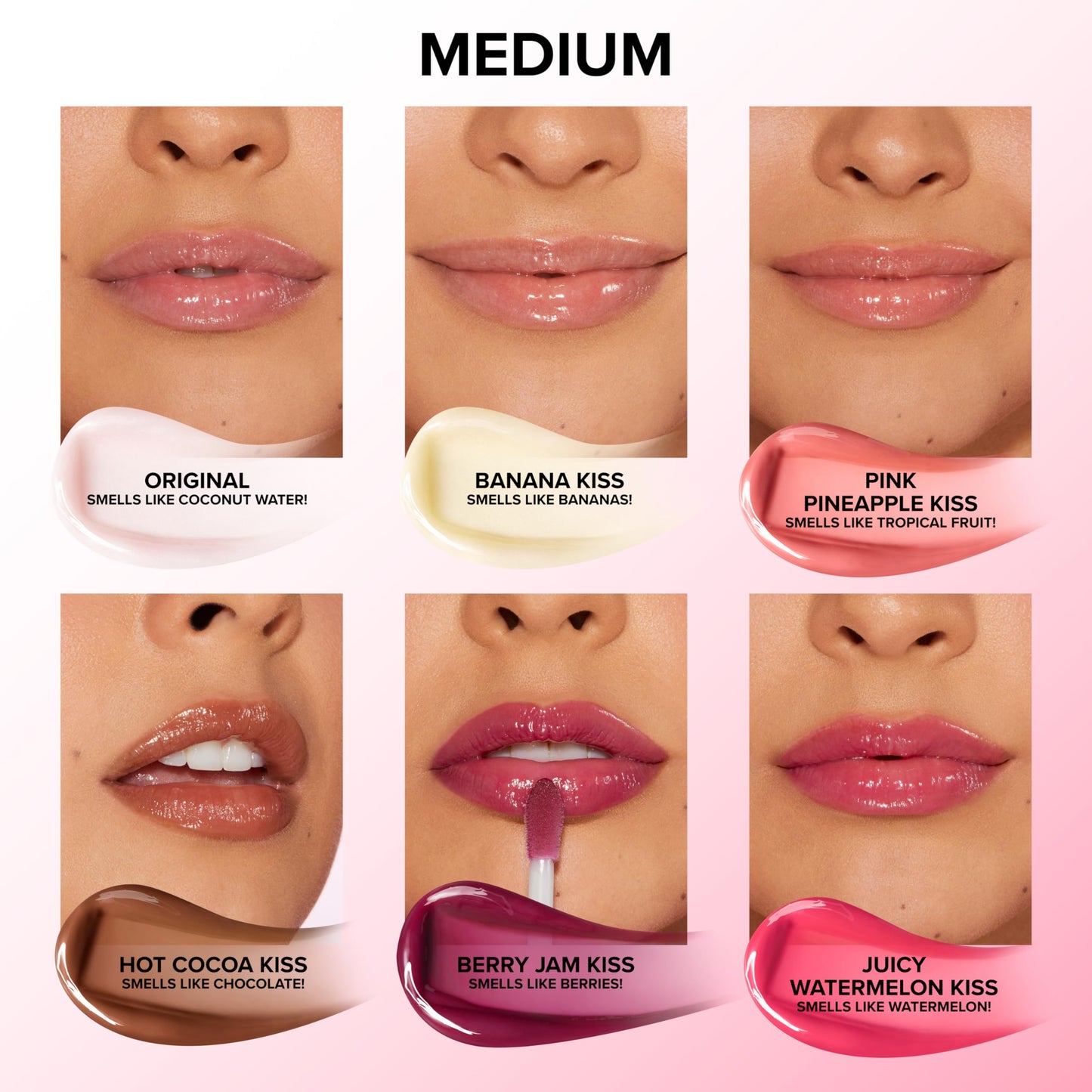 Too Faced Pillow Balm Ultra-Hydrating Lip Treatment | Hyaluronic Acid + Moisturizing, 0.2 Fl Oz, Watermelon Kiss