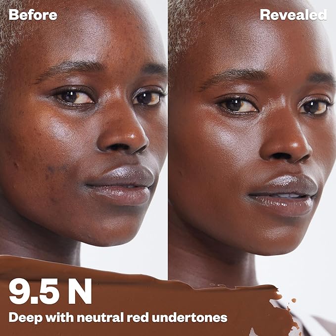 Kosas Revealer Concealer - Medium Coverage Makeup with 9.5 N)