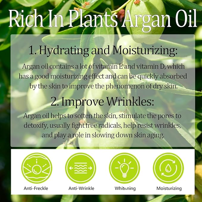 Argan Oil for Face, Argan Oil Moisturizing