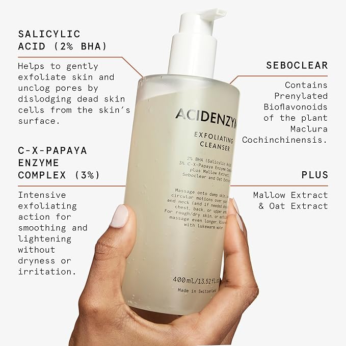 Beauty Pie AcidEnzyme Exfoliating Face & Body Cleanser To Help Smooth, Purify & Clear Skin