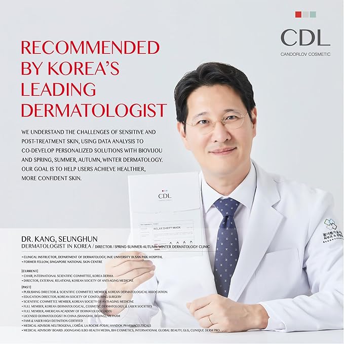 Relax Sheet Mask, 25mlx5pcs, Soothing Cooling Face Mask, Reduces Redness Swelling, Moisturizing Sheet Mask, Irritation-Free with Natural Ingredients with Pumpkin Extract & Dragon’s Blood