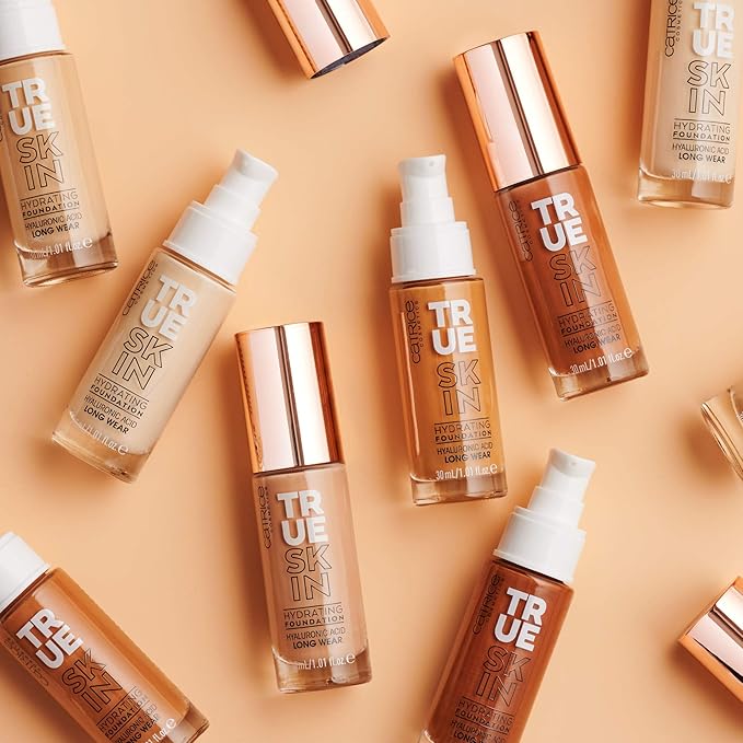 Catrice | True Skin Hydrating Foundation | Lightweight Warm Vanilla)