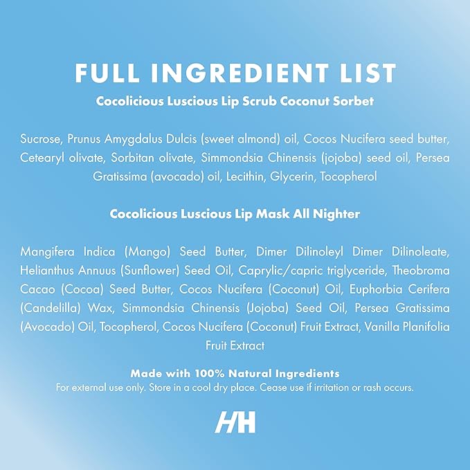 100% Natural Lip Scrub, Vegan Conditioning