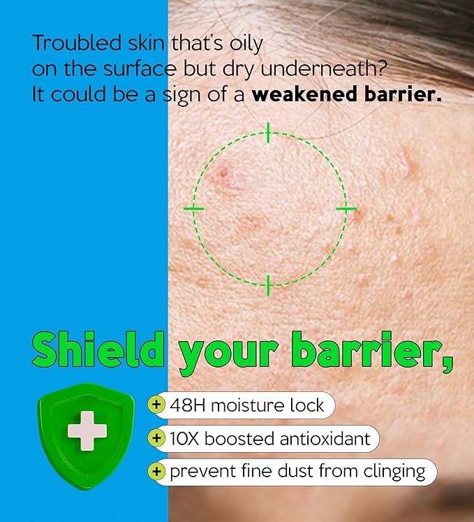 Troubless Hydro Soothing Moisture Cream - Deep Hydration & Skin Barrier Cream for Face w/ 10,000 ppm Panthenol & Tea Tree 4-Terpineol - Soothing & Non-Greasy Face Moisturizer (2.36 fl oz)