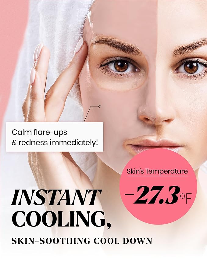 LINDSAY Pearl Modeling Mask Cup Pack - Korean Skin Care Face Mask Modeling Pack – Single-Use Revitalizing Face Mask w/Spatula Spoon – Spa Facial Peel-off Mask (6 ea, 0.36 lb)