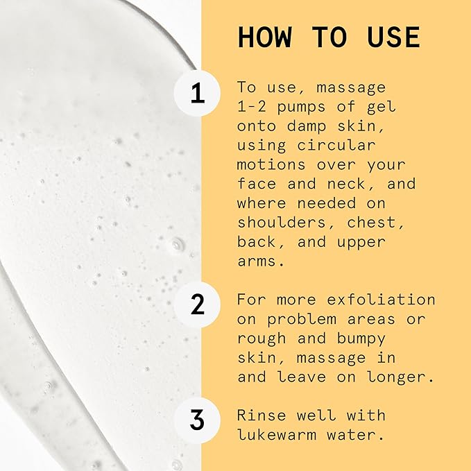 Beauty Pie AcidEnzyme Exfoliating Face & Body Cleanser To Help Smooth, Purify & Clear Skin