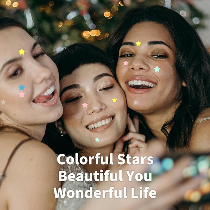 200 Counts Star Pimple Patches for Face, Hydrocolloid Acne Pimple Patches with Tea Tree Oil for Party Gift Covering Zits Blemishes