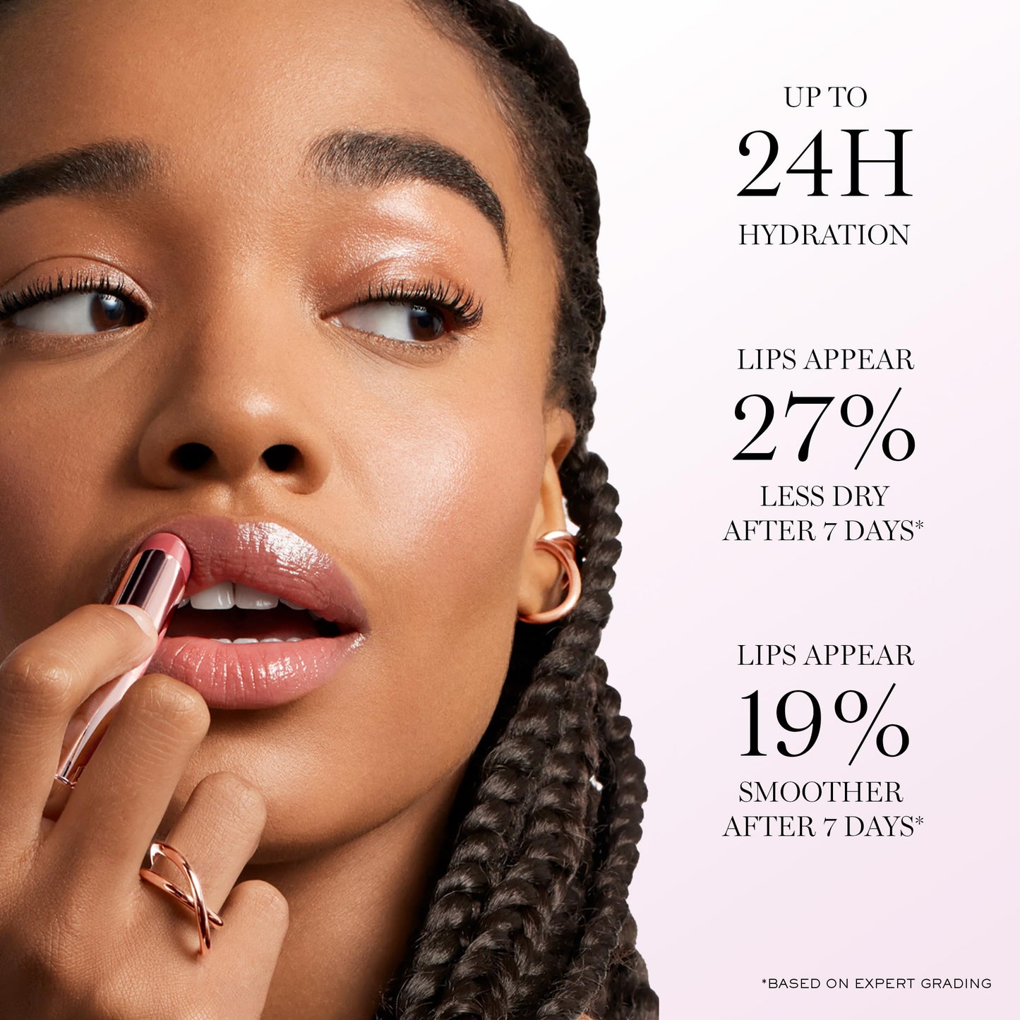 Lancôme Lip Idôle Squalane - 12 Butterglow Hydrating Lip Balm - Instant Shine & Lasting Hydration - 10 KEEP IT GLOWY (Sheer Pink)